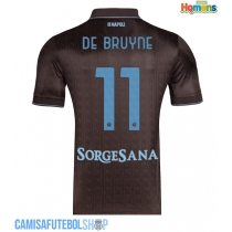 Camisa de time de futebol SSC Napoli Kevin De Bruyne #11 Replicas 3º Equipamento 2025-26 Manga Curta